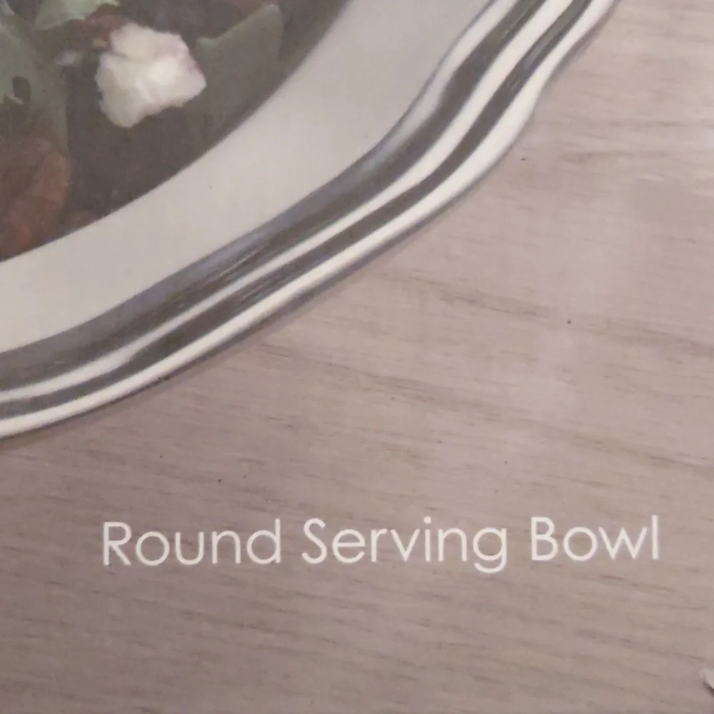 Mikasa countryside serving bowl, nib